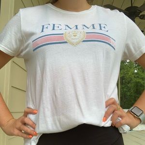 FEMME graphic tee